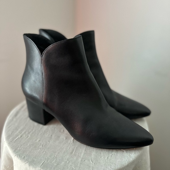 Cole Haan Women's Elyse black heeled ankle Bootie, 60mm - Picture 7 of 13